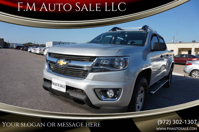 2019 Chevrolet Colorado for sale at F.M Auto Sale LLC in Dallas TX
