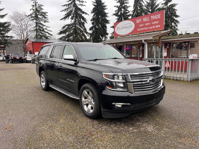 2017 Chevrolet Suburban for sale at PLATINUM AUTO SALES INC in Lacey, WA