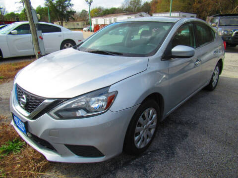 2017 Nissan Sentra for sale at AUTO VALUE FINANCE INC in Houston TX