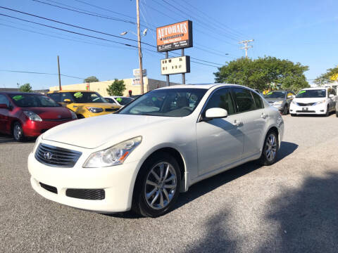 2007 Infiniti G35 for sale at Autohaus of Greensboro in Greensboro NC