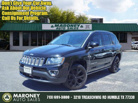 2016 Jeep Compass for sale at Maroney Auto Sales in Humble TX