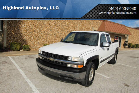 2002 Chevrolet Silverado 1500 for sale at Highland Autoplex, LLC in Dallas TX