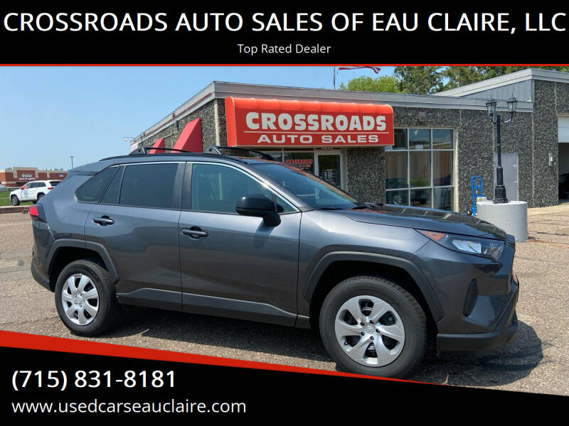 2021 Toyota RAV4 for sale at CROSSROADS AUTO SALES OF EAU CLAIRE, LLC in Eau Claire WI
