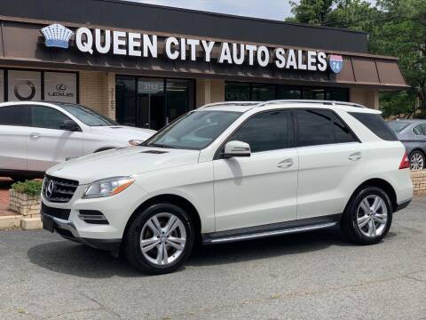 2013 Mercedes-Benz M-Class for sale at Queen City Auto Sales in Charlotte NC