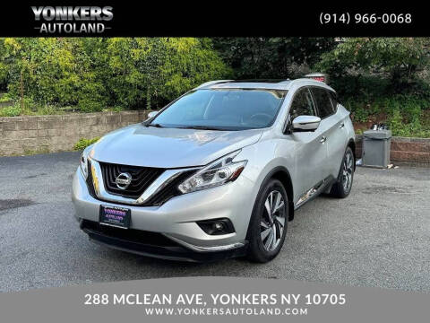 2018 Nissan Murano for sale at Yonkers Autoland in Yonkers NY