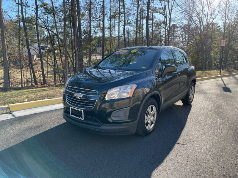 2016 Chevrolet Trax for sale at Paul Wallace Inc Auto Sales in Chester VA