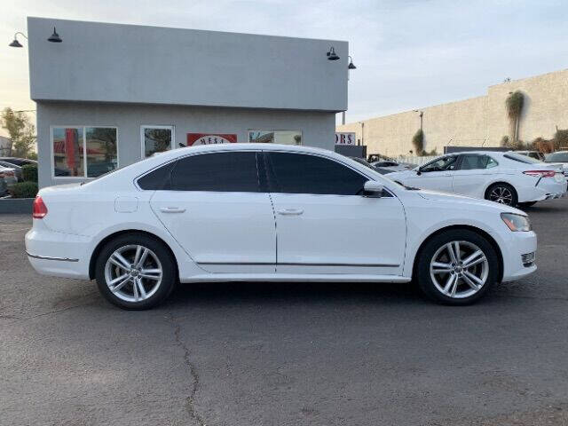 Used 2013 Volkswagen Passat SEL with VIN 1VWCN7A39DC150187 for sale in Mesa, AZ