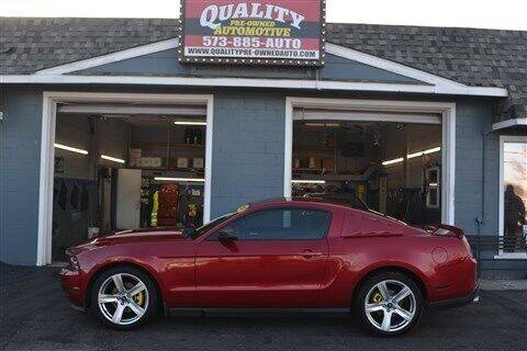 2012 Ford Mustang for sale at Quality Pre-Owned Automotive in Cuba MO