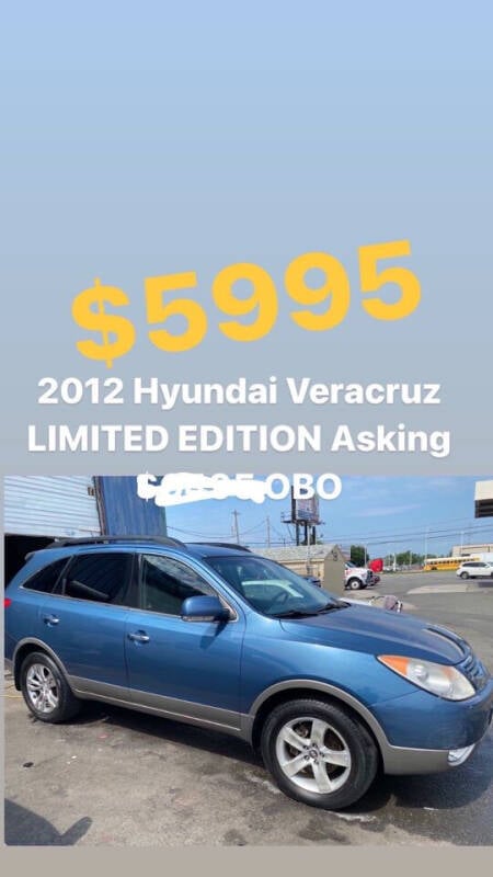 2012 Hyundai Veracruz for sale at Debo Bros Auto Sales in Philadelphia PA