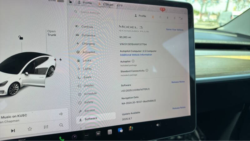 2019 Tesla Model 3 Standard Range