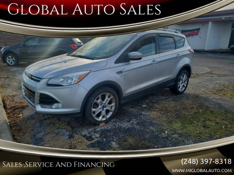 2016 Ford Escape for sale at Global Auto Sales in Hazel Park MI
