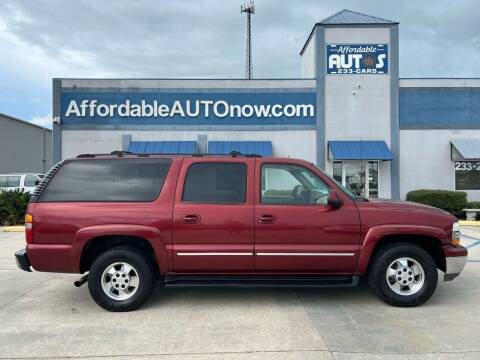 2003 Chevrolet Suburban for sale at Affordable Autos in Houma LA