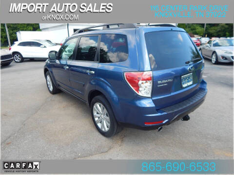2011 Subaru Forester 2.5X Limited