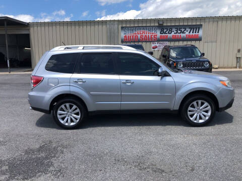 2012 Subaru Forester for sale at Stikeleather Auto Sales in Taylorsville NC