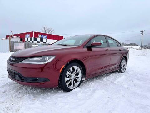 2015 Chrysler 200 for sale at Spears Auto and Repair in Cadillac MI