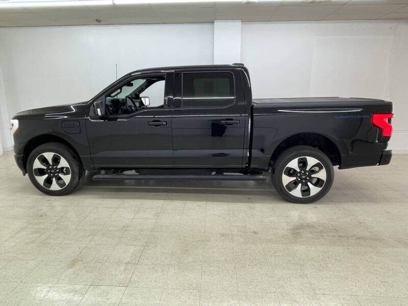 Used 2023 Ford F-150 Lightning Platinum with VIN 1FT6W1EVXPWG18842 for sale in Celina, OH