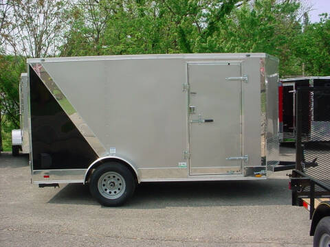 2023 Forest River 6x12 V-Nose with Ramp Door for sale at S. A. Y. Trailers in Loyalhanna PA