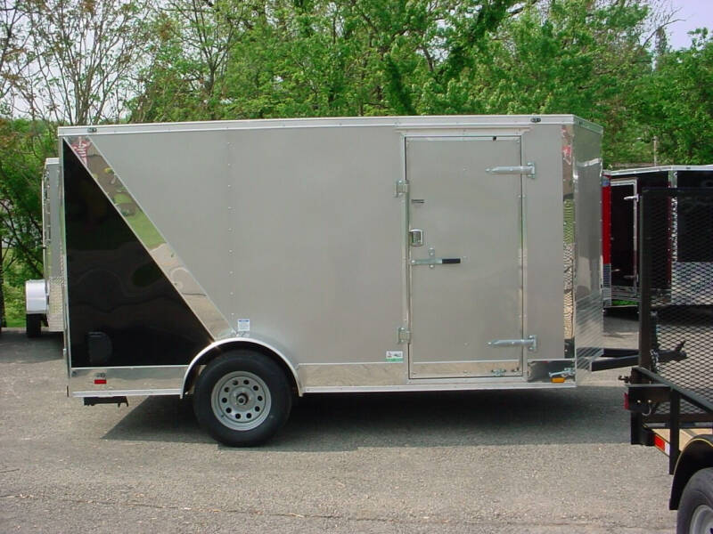 2023 Forest River 6x12 V-Nose with Ramp Door for sale at S. A. Y. Trailers in Loyalhanna PA
