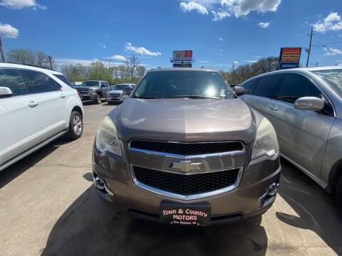 2012 Chevrolet Equinox for sale at TOWN & COUNTRY MOTORS in Des Moines IA
