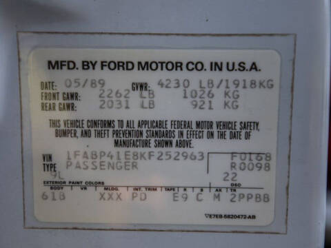 1989 Ford Mustang LX 5.0