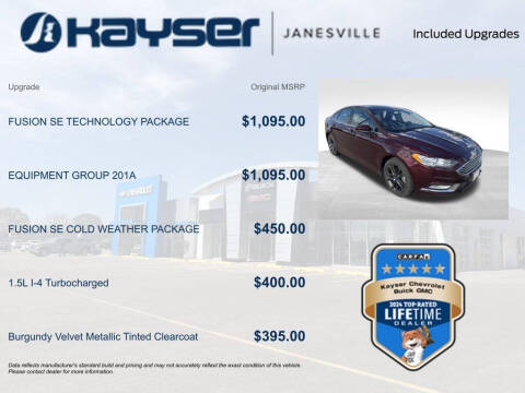 2018 Ford Fusion SE