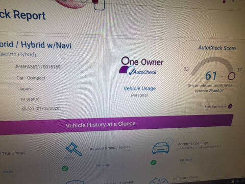 2007 Honda Civic Hybrid