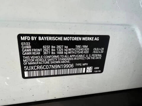 2022 BMW X5 xDrive40i