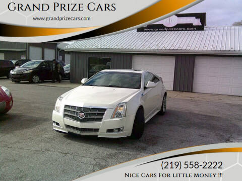 2011 Cadillac CTS for sale at Grand Prize Cars in Cedar Lake IN