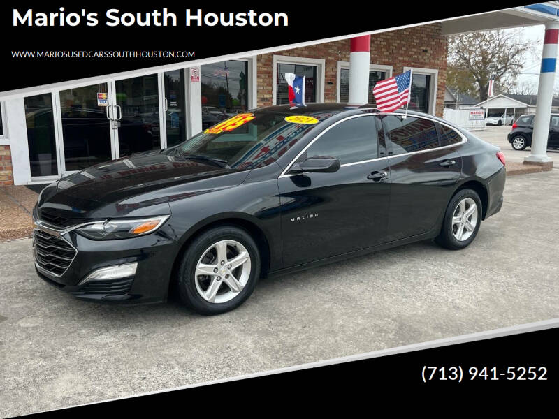 2021 Chevrolet Malibu for sale at Mario's South Houston in South Houston TX