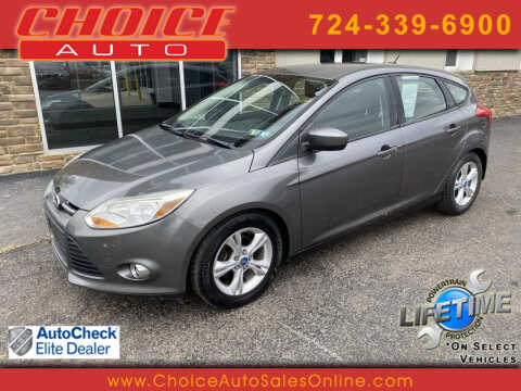2012 Ford Focus for sale at CHOICE AUTO SALES in Murrysville PA