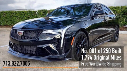 2022 Cadillac CT4-V for sale at Texas Gem Kar Houston in Houston TX