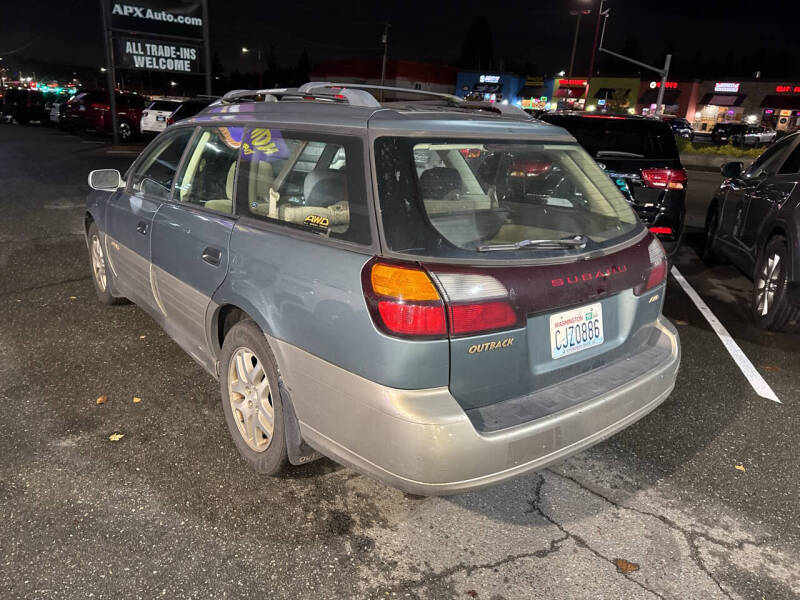 Used 2002 Subaru Outback Base with VIN 4S3BH675227606836 for sale in Edmonds, WA