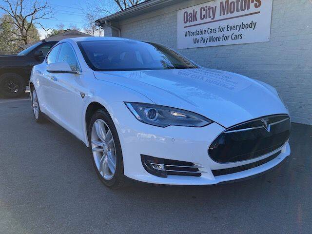 2013 Tesla Model S for sale at Oak City Motors in Garner NC