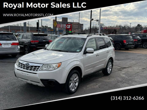 2012 Subaru Forester for sale at Royal Motor Sales LLC in Saint Louis MO