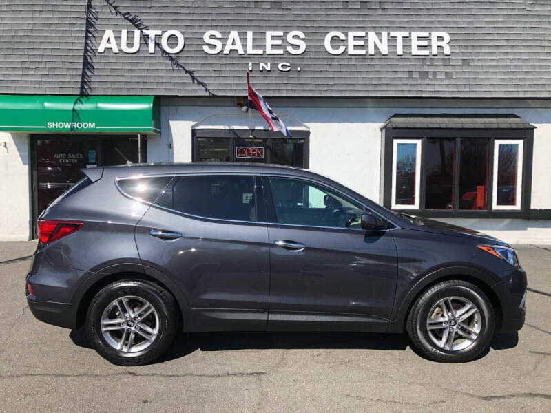 2018 Hyundai Santa Fe Sport for sale at Auto Sales Center Inc in Holyoke MA
