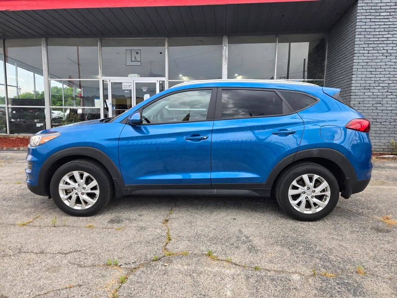 Blue 2020 Hyundai TUCSON Value Value 4dr SUV 2