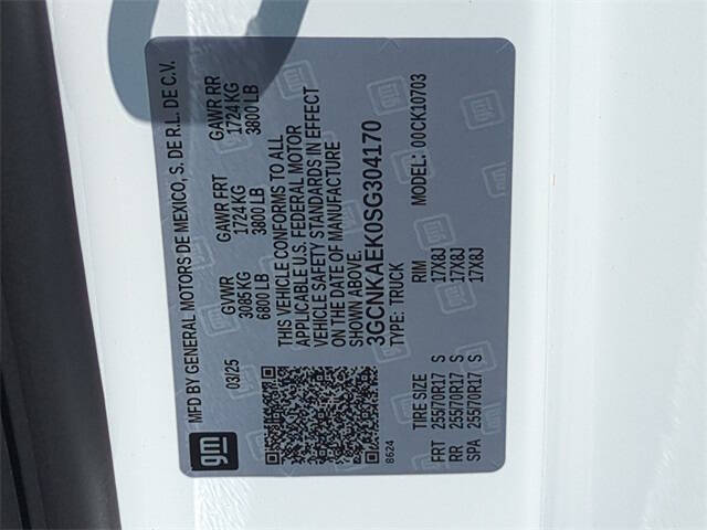 2025 Chevrolet Silverado 1500