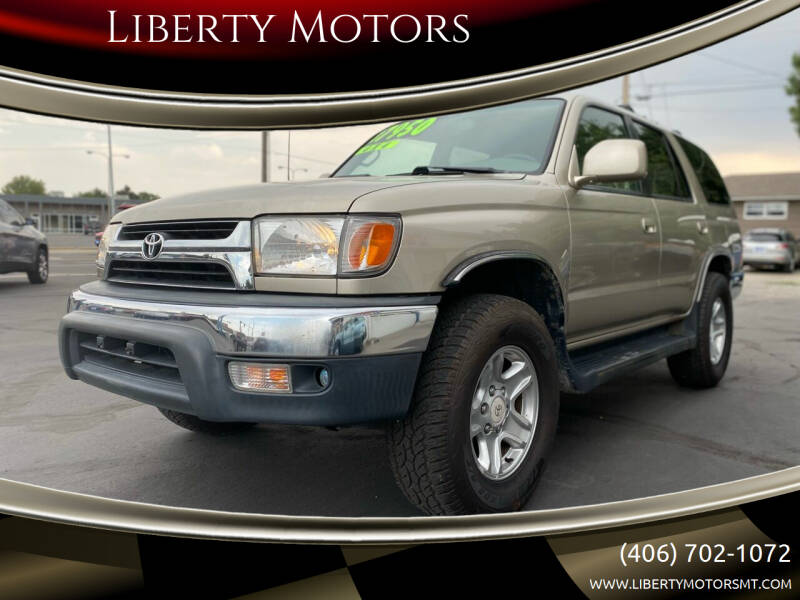 2002 Toyota 4Runner for sale at Liberty Motors in Billings MT