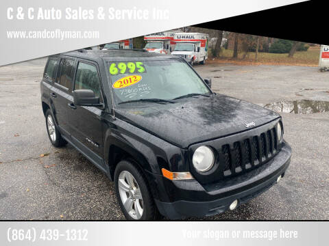 2012 Jeep Patriot for sale at C & C Auto Sales & Service Inc in Lyman SC
