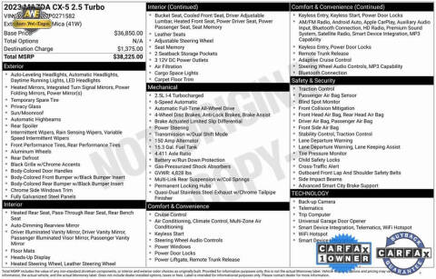 2023 Mazda CX-5 2.5 Turbo