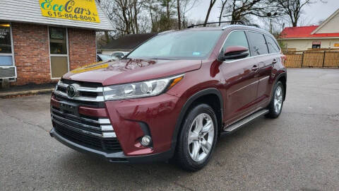 2017 Toyota Highlander for sale at Ecocars Inc. in Nashville TN