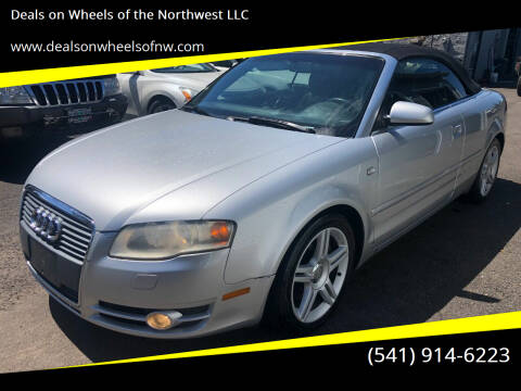 2008 Audi A4 for sale at Deals on Wheels of the Northwest LLC in Springfield OR