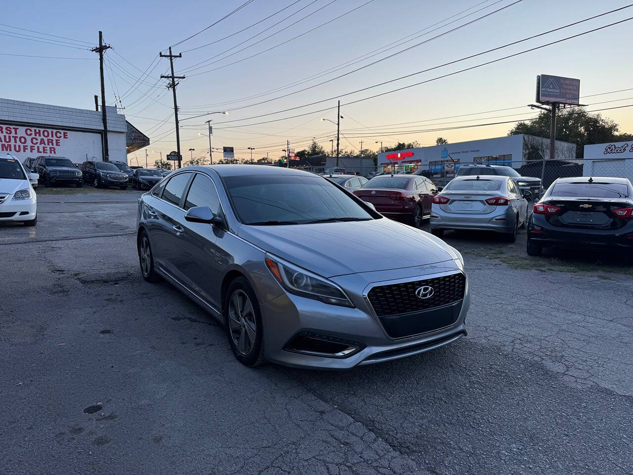 2016 Hyundai SONATA Hybrid for sale at Green Ride LLC in NASHVILLE, TN