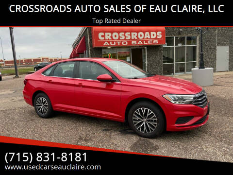2021 Volkswagen Jetta for sale at CROSSROADS AUTO SALES OF EAU CLAIRE, LLC in Eau Claire WI