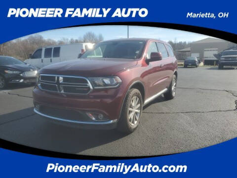 2018 Dodge Durango for sale at Pioneer Family Preowned Autos of WILLIAMSTOWN in Williamstown WV