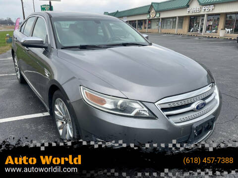 2011 Ford Taurus for sale at Auto World in Carbondale IL