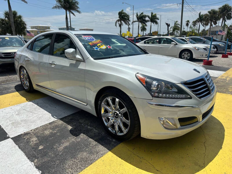 Used 2011 Hyundai Equus Signature with VIN KMHGH4JF4BU035777 for sale in Melbourne, FL