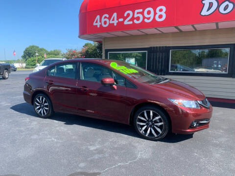 2015 Honda Civic for sale at Doug White's Auto Wholesale Mart in Newton NC