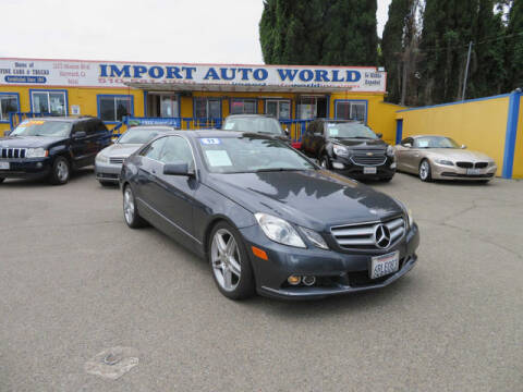 2011 Mercedes-Benz E-Class for sale at Import Auto World in Hayward CA