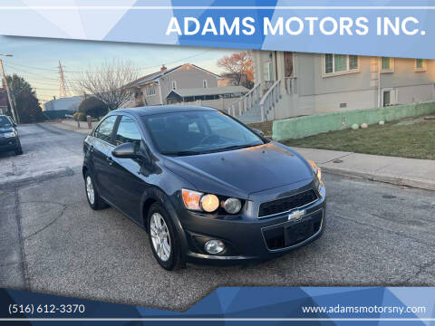 2012 Chevrolet Sonic for sale at Adams Motors INC. in Inwood NY